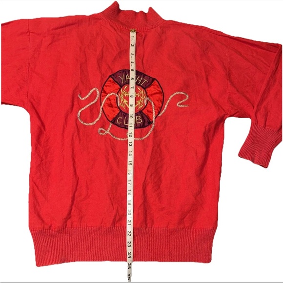 Vintage 70s 80s P Galli Yacht Club Men Medium Jacket embroidered - Picture 4 of 6